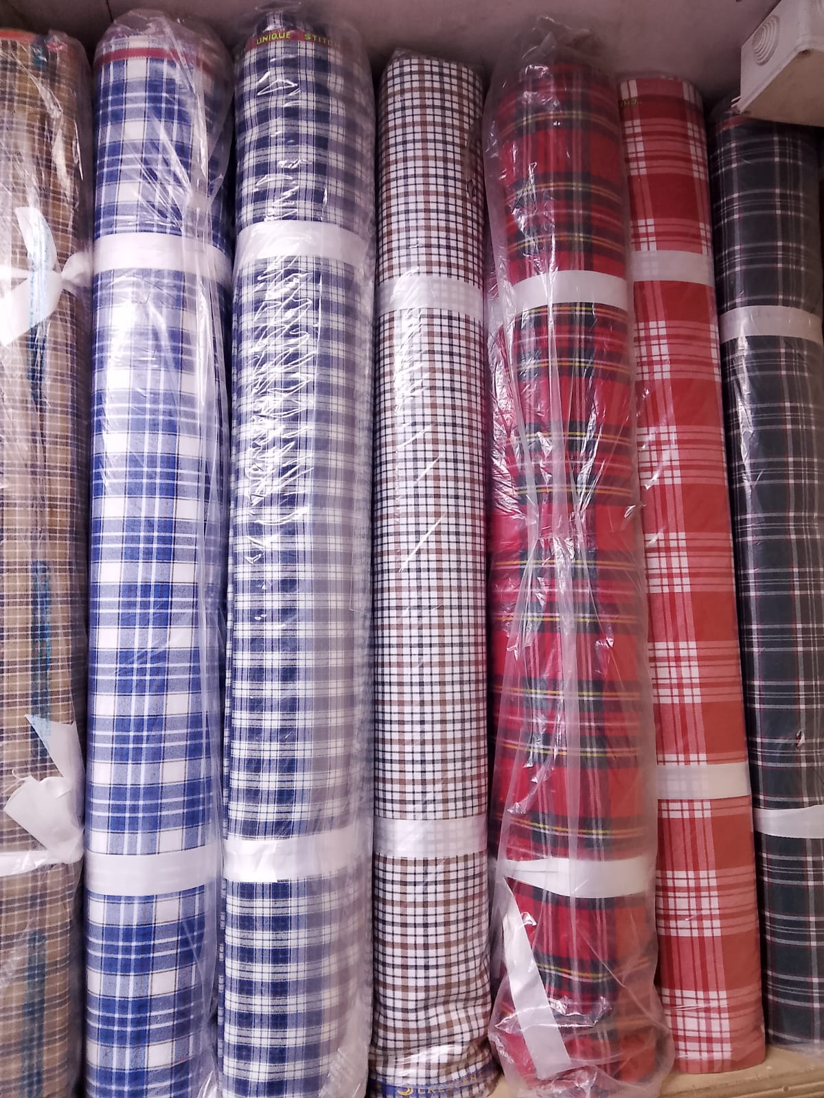 Checked Fabric